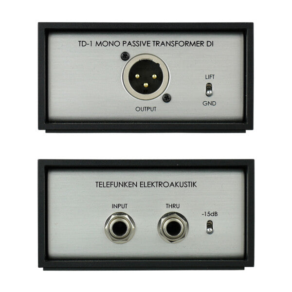 Telefunken TDP-1 Mono Passive DI Box