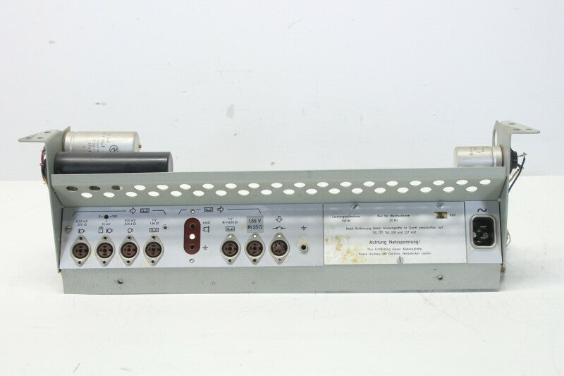 Telefunken Telefunken M24 Recorder - Backplate Part with In/Output and Power Connectors