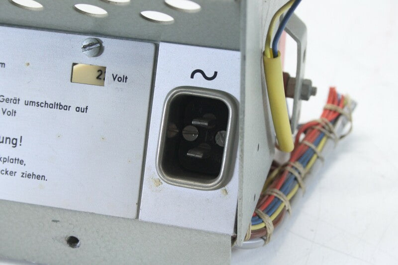 Telefunken Telefunken M24 Recorder - Backplate Part with In/Output and Power Connectors
