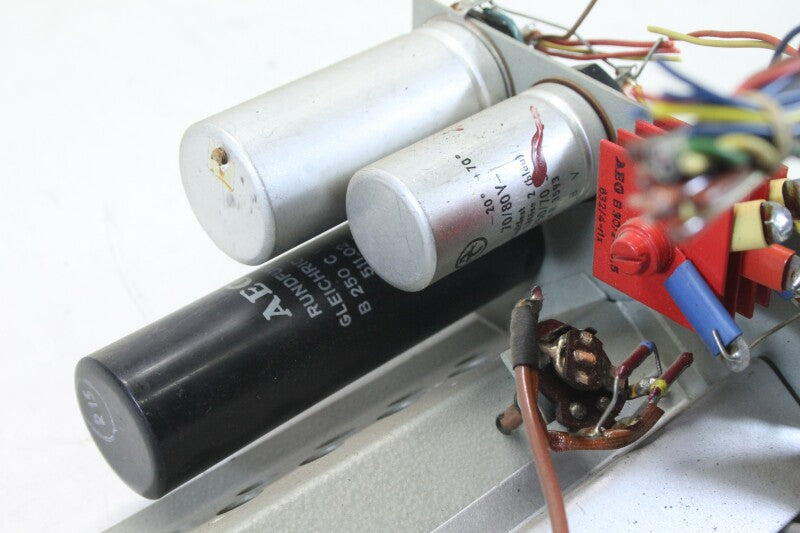 Telefunken Telefunken M24 Recorder - Backplate Part with In/Output and Power Connectors