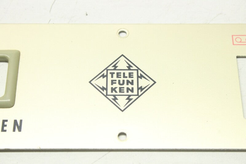 Telefunken Telefunken M24 Recorder - Front Plate Including Original Screws