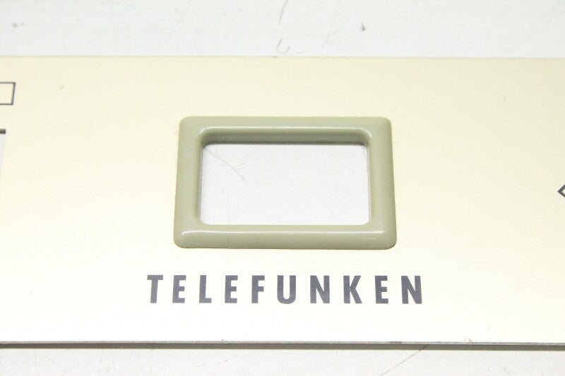 Telefunken Telefunken M24 Recorder - Front Plate Including Original Screws