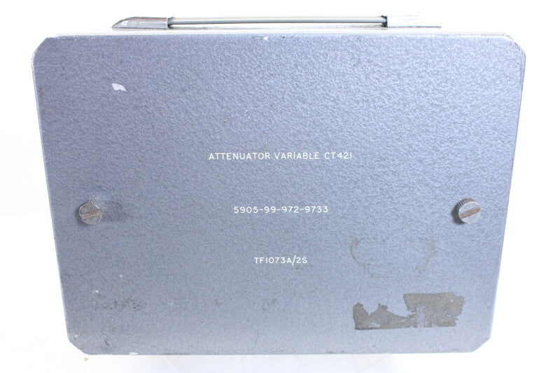 The Marconi Company Attenuator Variable CT421