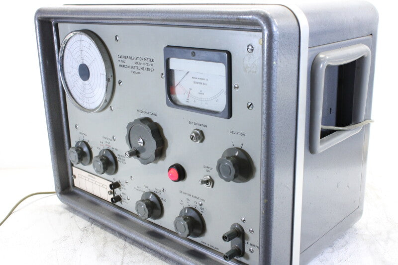 The Marconi Company Carrier Deviation Meter TF79ID