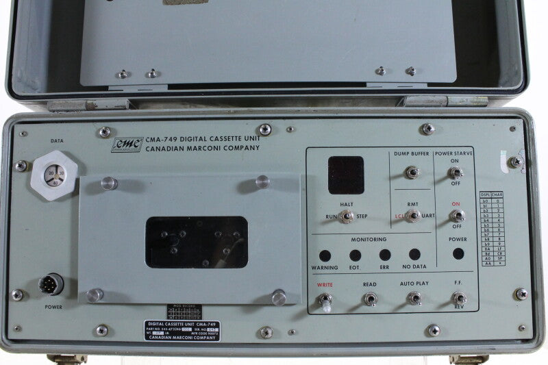 The Marconi Company Digital Cassette Unit CMA-749 (no.2)