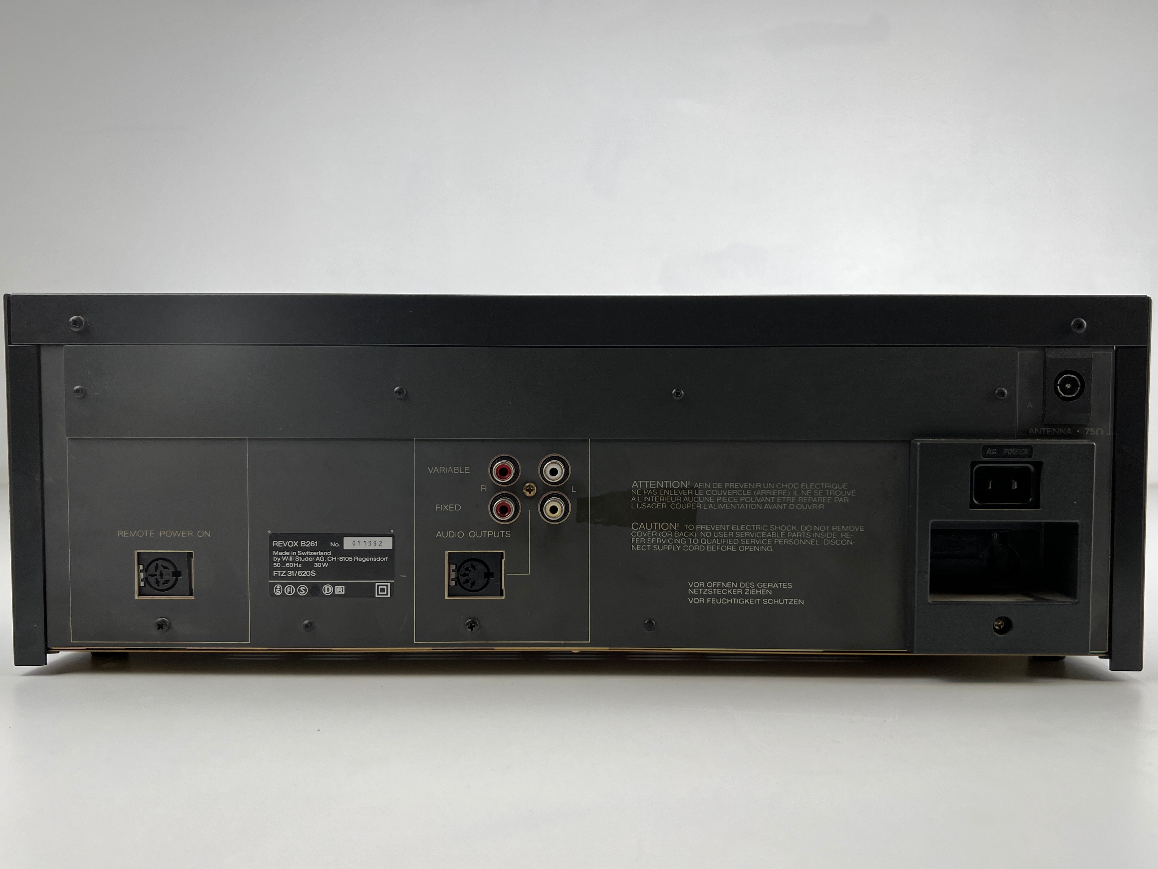 Studer Revox B 261 - FM-tuner