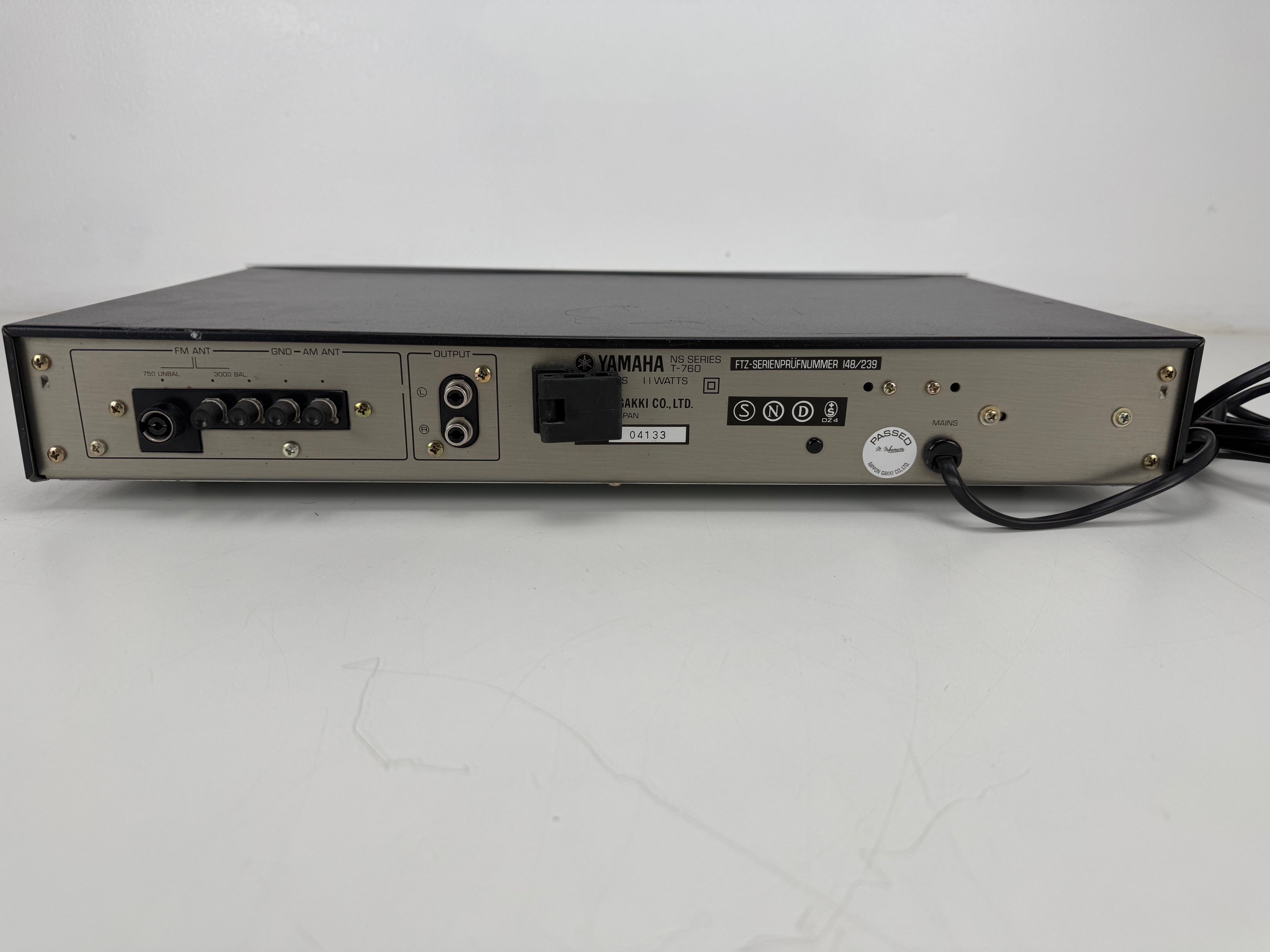 Yamaha T-760 Natural Sound AM/FM stereo tuner - volledig werkend