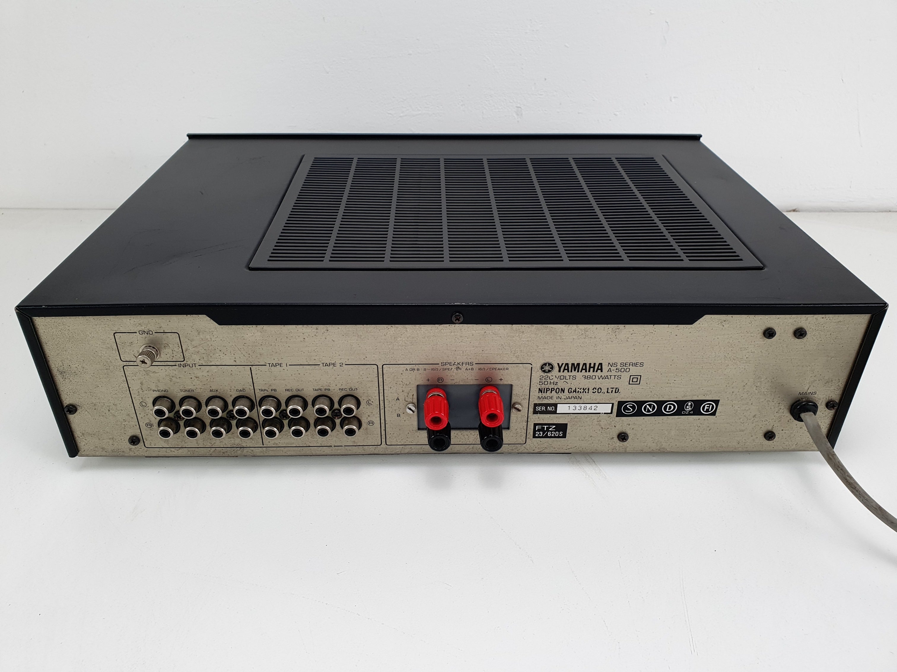 Yamaha A-500 Natural Sound stereo versterker - Onderhoud uitgevoerd
