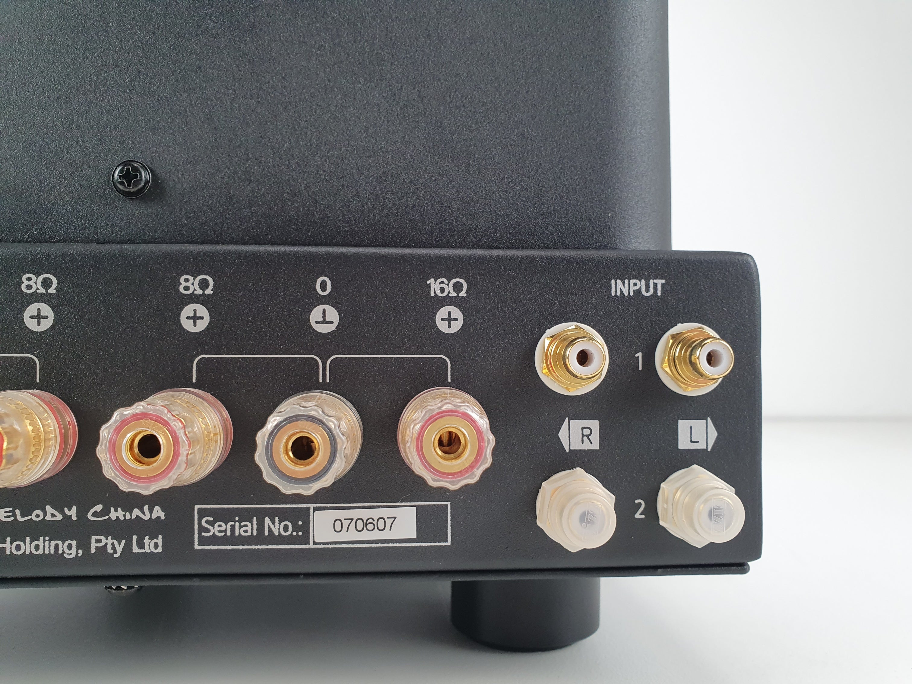 Melody Action STEREO Tube (EL34) amplifier- True Class A- hand build NEW (No.2)