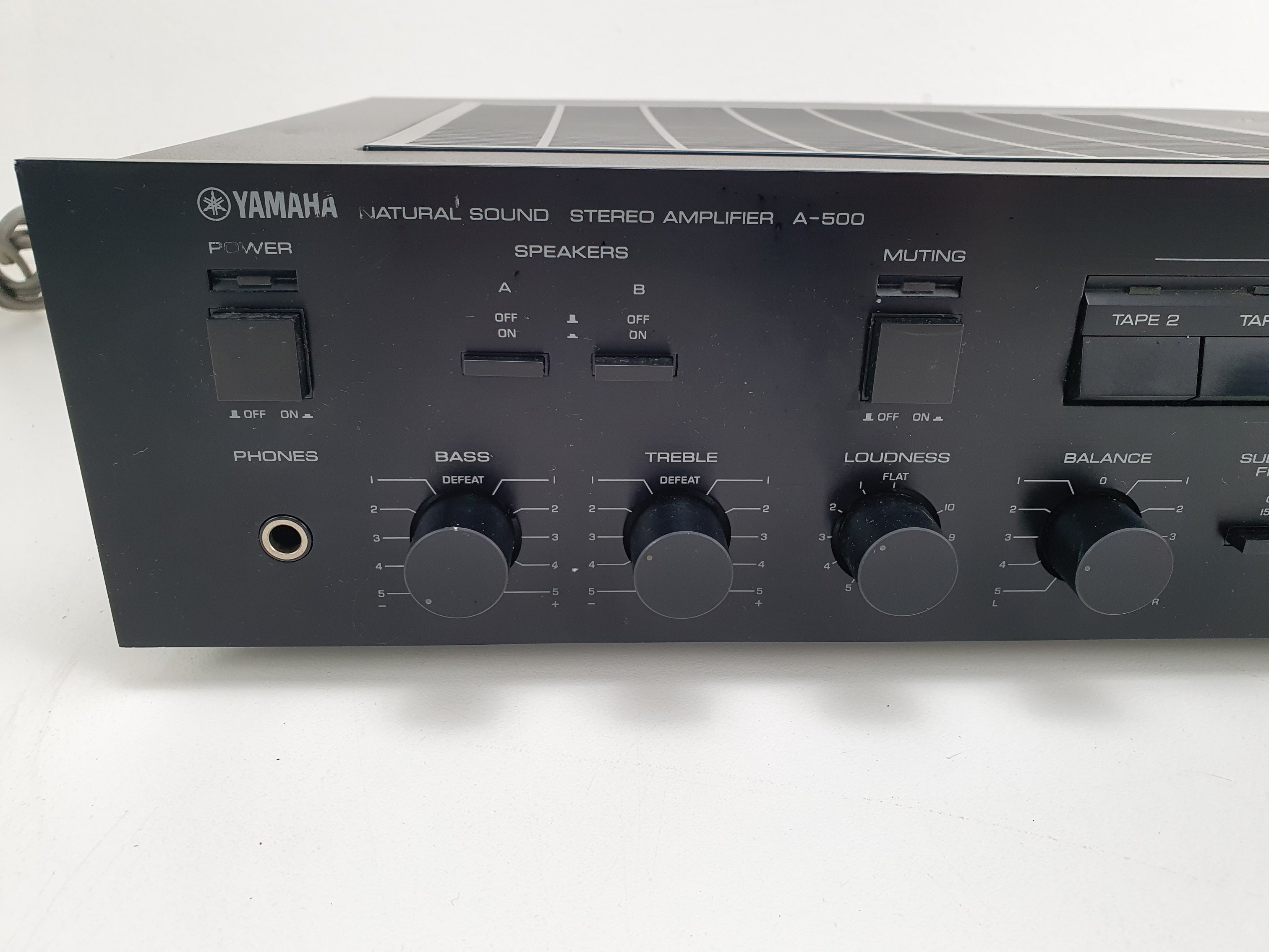 Yamaha A-500 Natural Sound stereo versterker - Onderhoud uitgevoerd