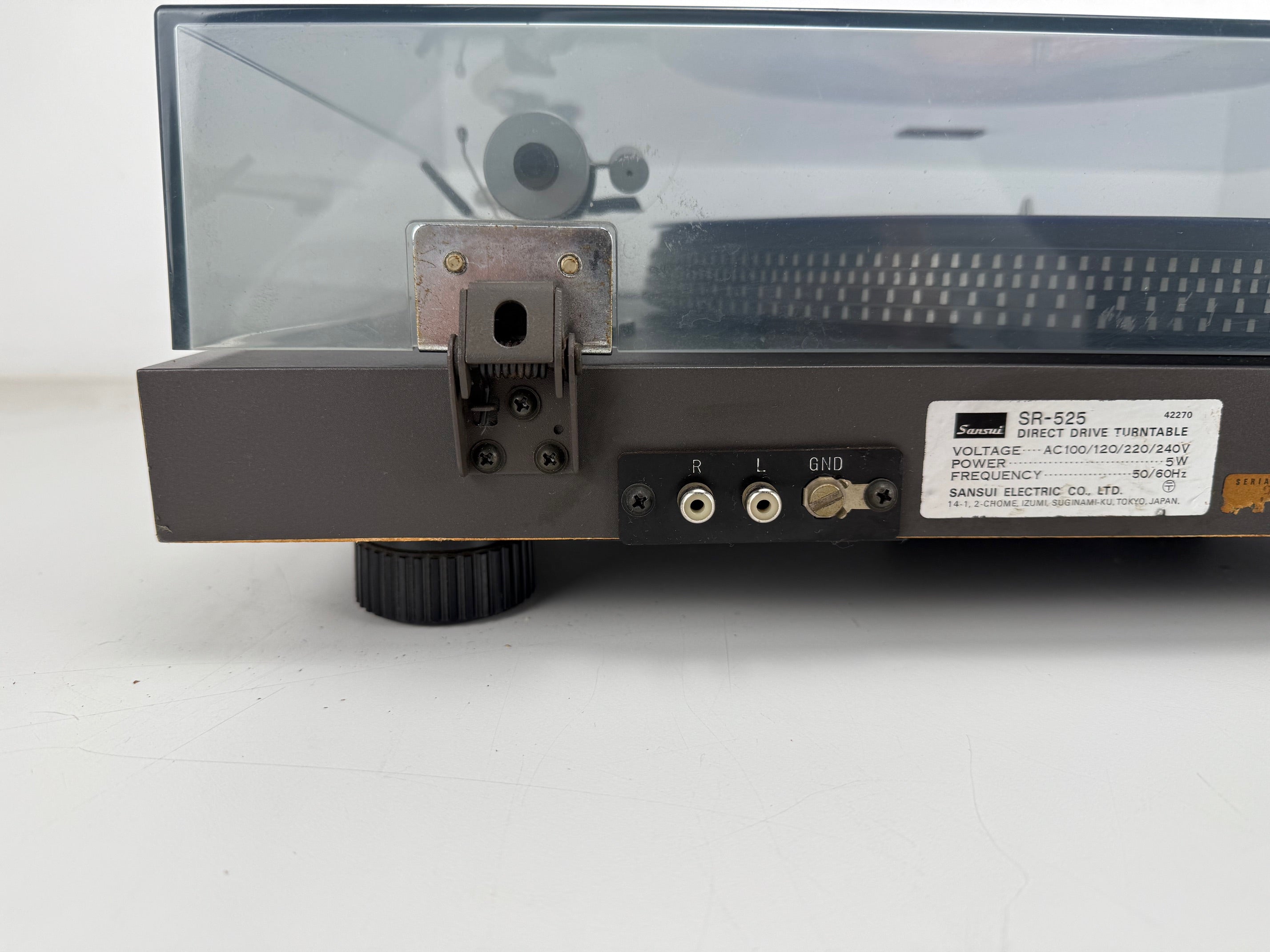Sansui SR - 525 Direct Drive Turntable