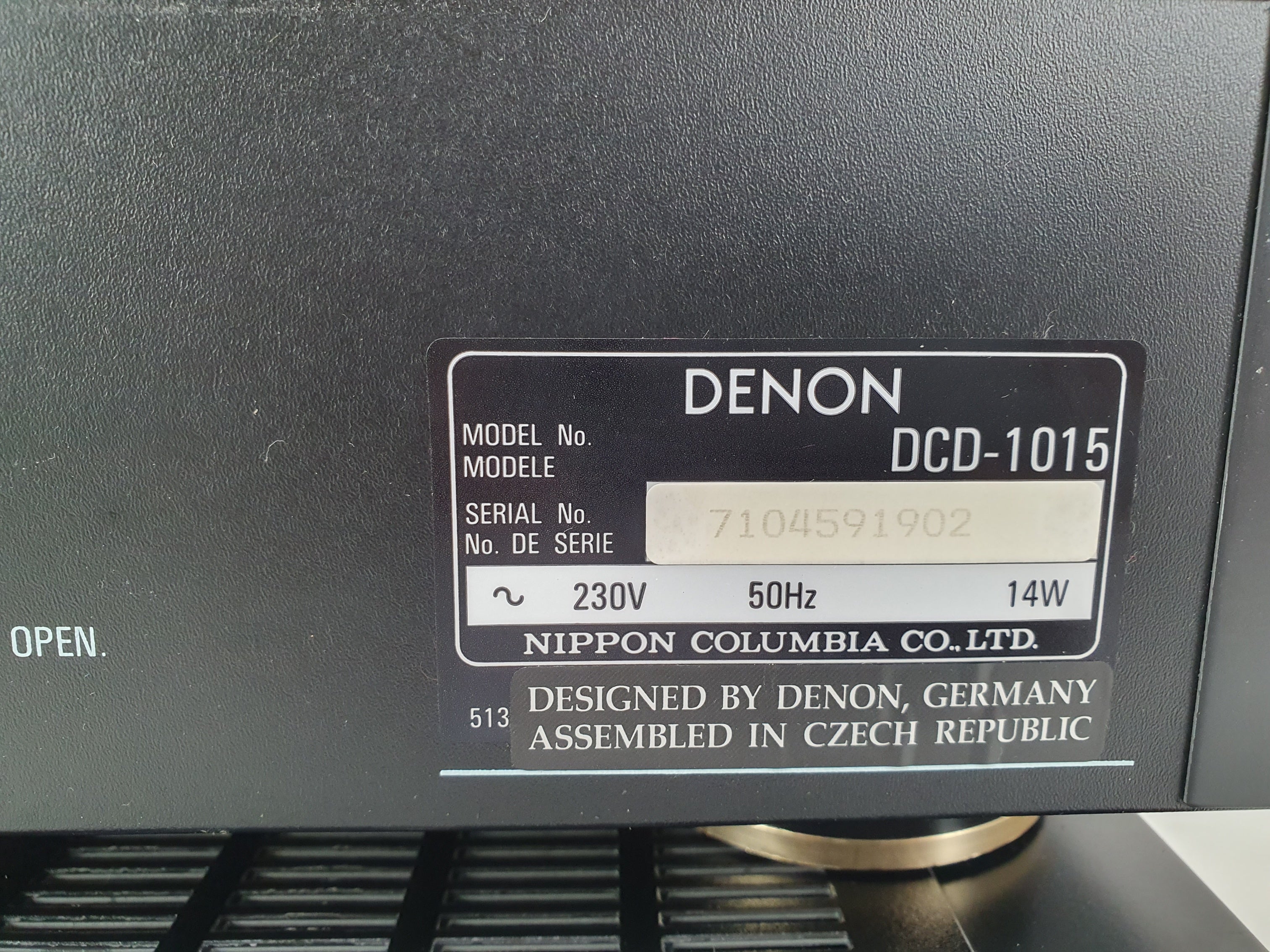 Denon PMA-95R (serviced) Amplifier - DCD-1015 CD player - TU-580RD Tuner - With remotes/manuals