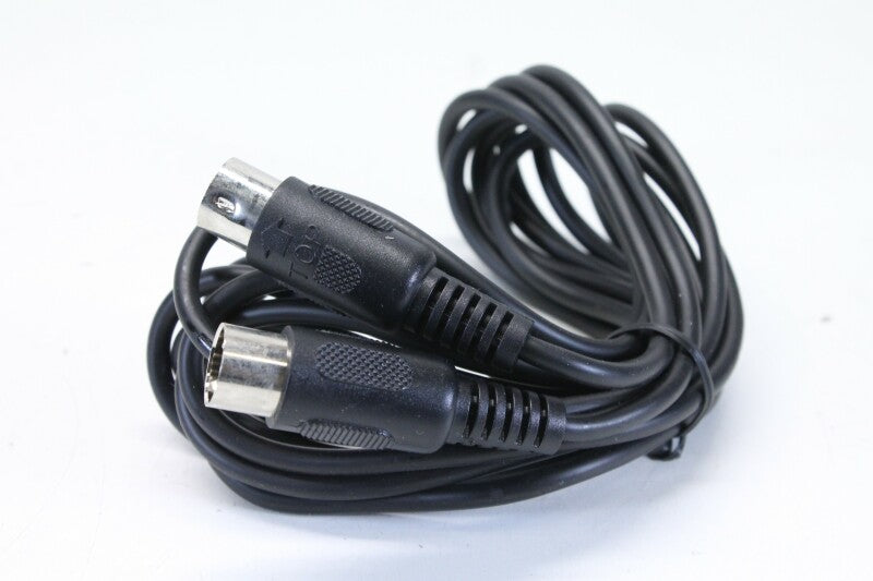 Unknown 5 Pin Din Cable, Male to Male, 3 Meters Long - NOS!