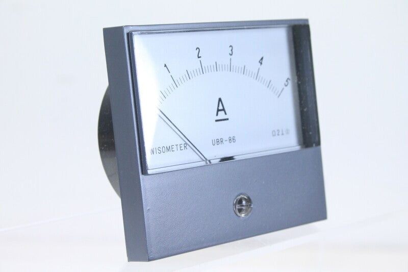 Unknown DC 0-5 Ampere meter Wisometer UBR-86