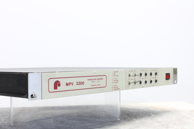 Unknown Fougerolle Video MPV 3300 Universal Translator Broadcast