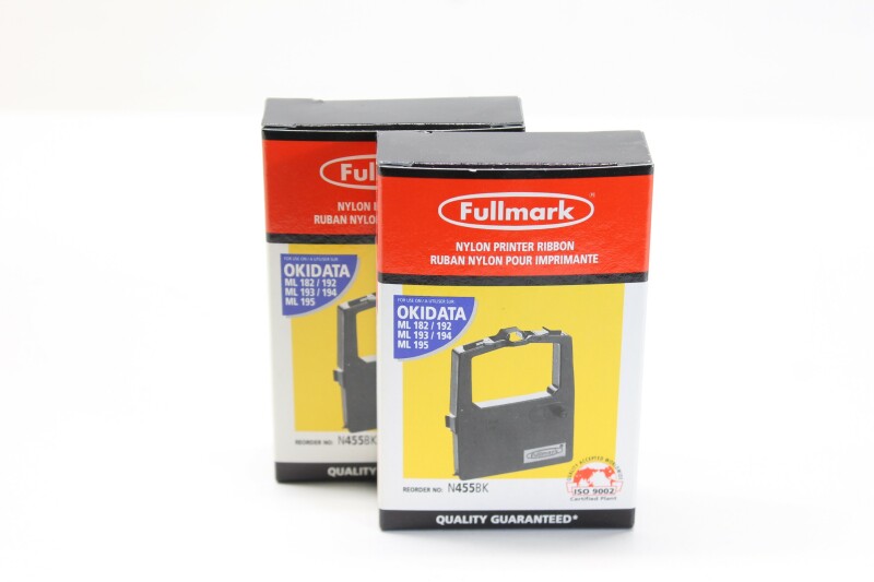 Fullmark Nylon Printer Ribbon For OKIDATA ML 182/192/193/194/195 Black (No.3)