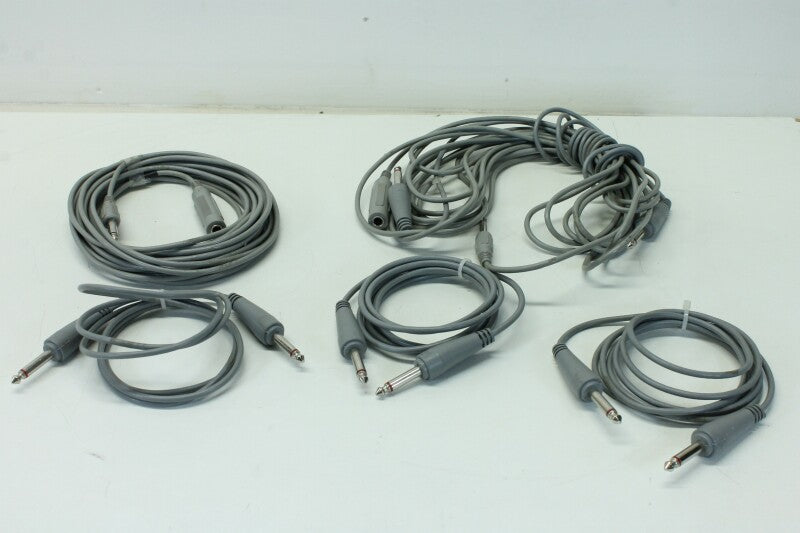 Unknown Lot of Vintage Unbalanced Jack Cables