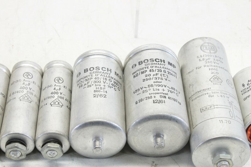 Unknown Lot with capacitors with different values (see pictures for details) (No.2)