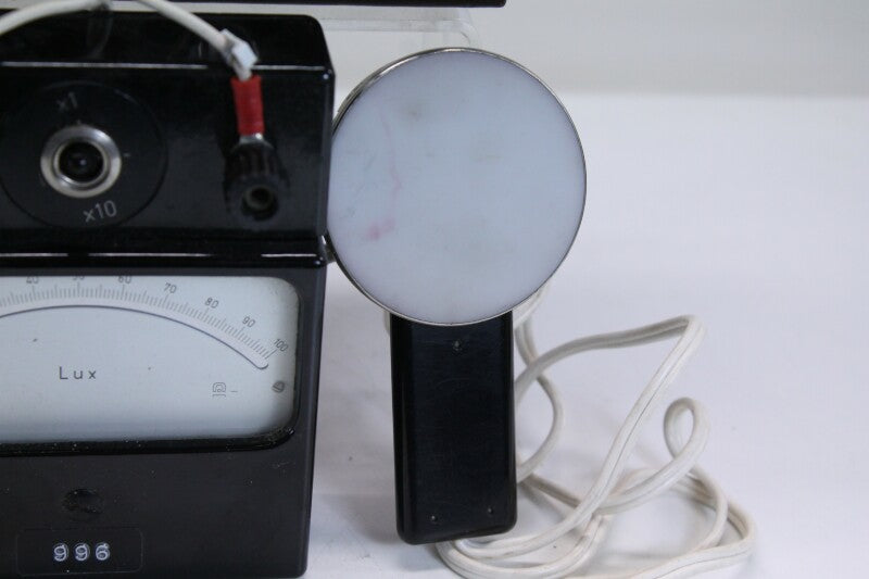 Unknown Photo Element S60 vintage light intensity meter in leather bag