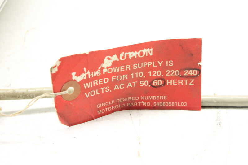 Unknown Transistor Power Supply (wired for 240V - 60Hz) (no.2)