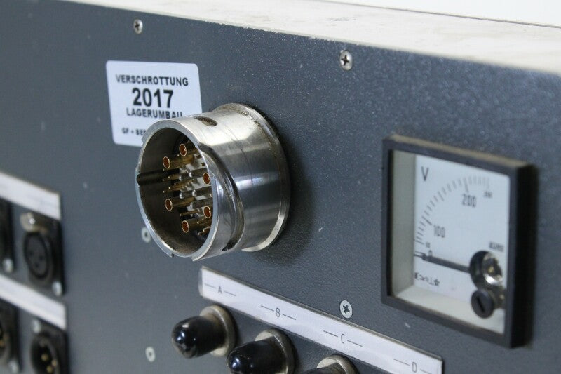 Unknown Self Build DIY Audio/Video Routing Module With BNC and XLR in/outputs