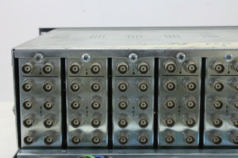 VideoTEK Omniframe Rack - 9 Distribution Amplifiers