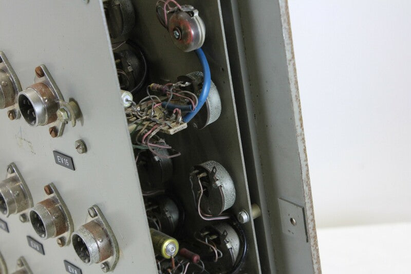 Unknown Vintage Control Panel With Lots of potentiometers and Tuchel Connections