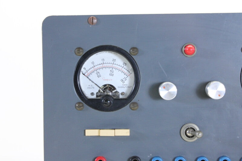 Unknown Vintage Volt & Amperemeter