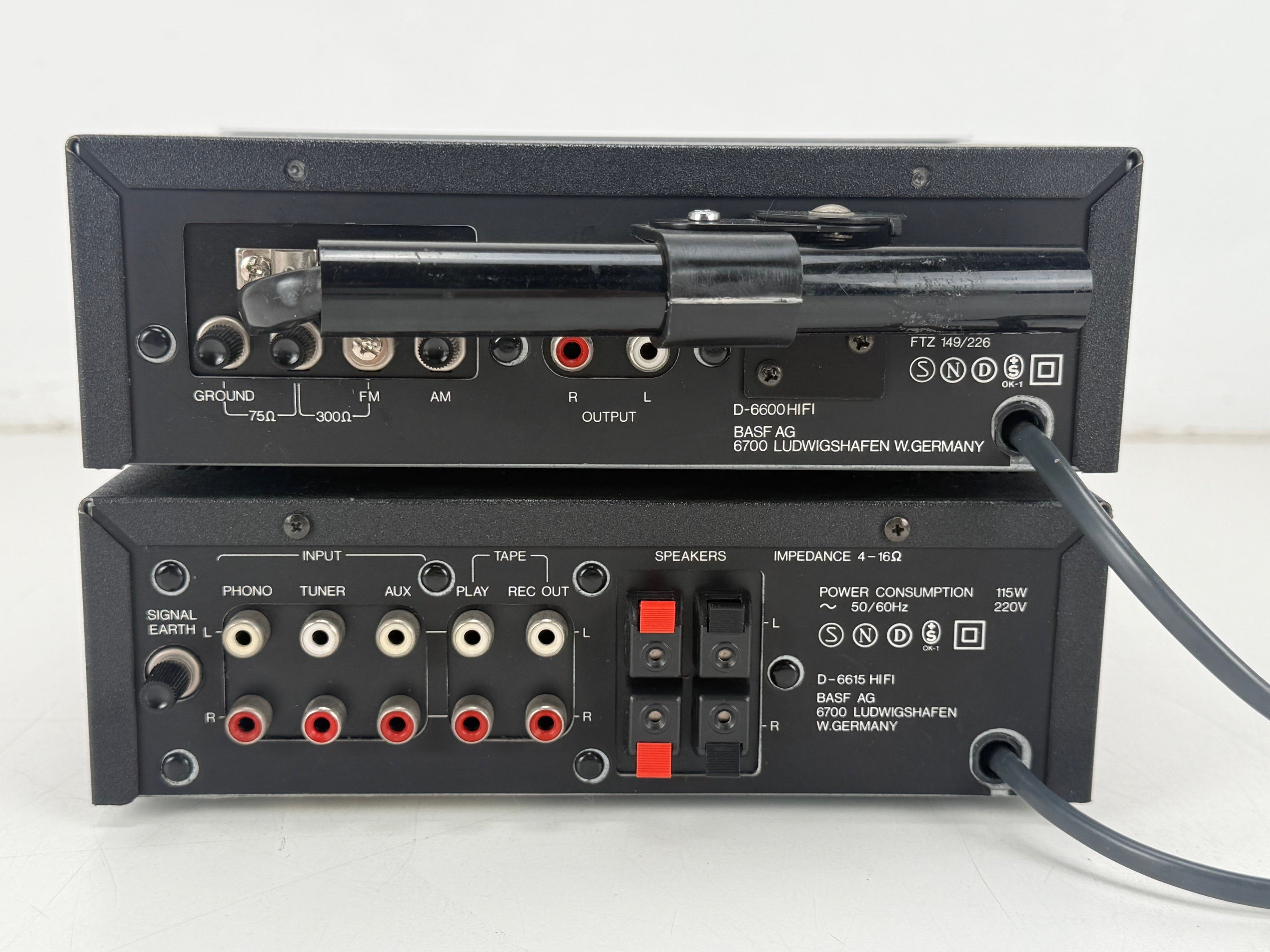 BASF D-6600 mini-tuner / D-6615 mini-versterkerset