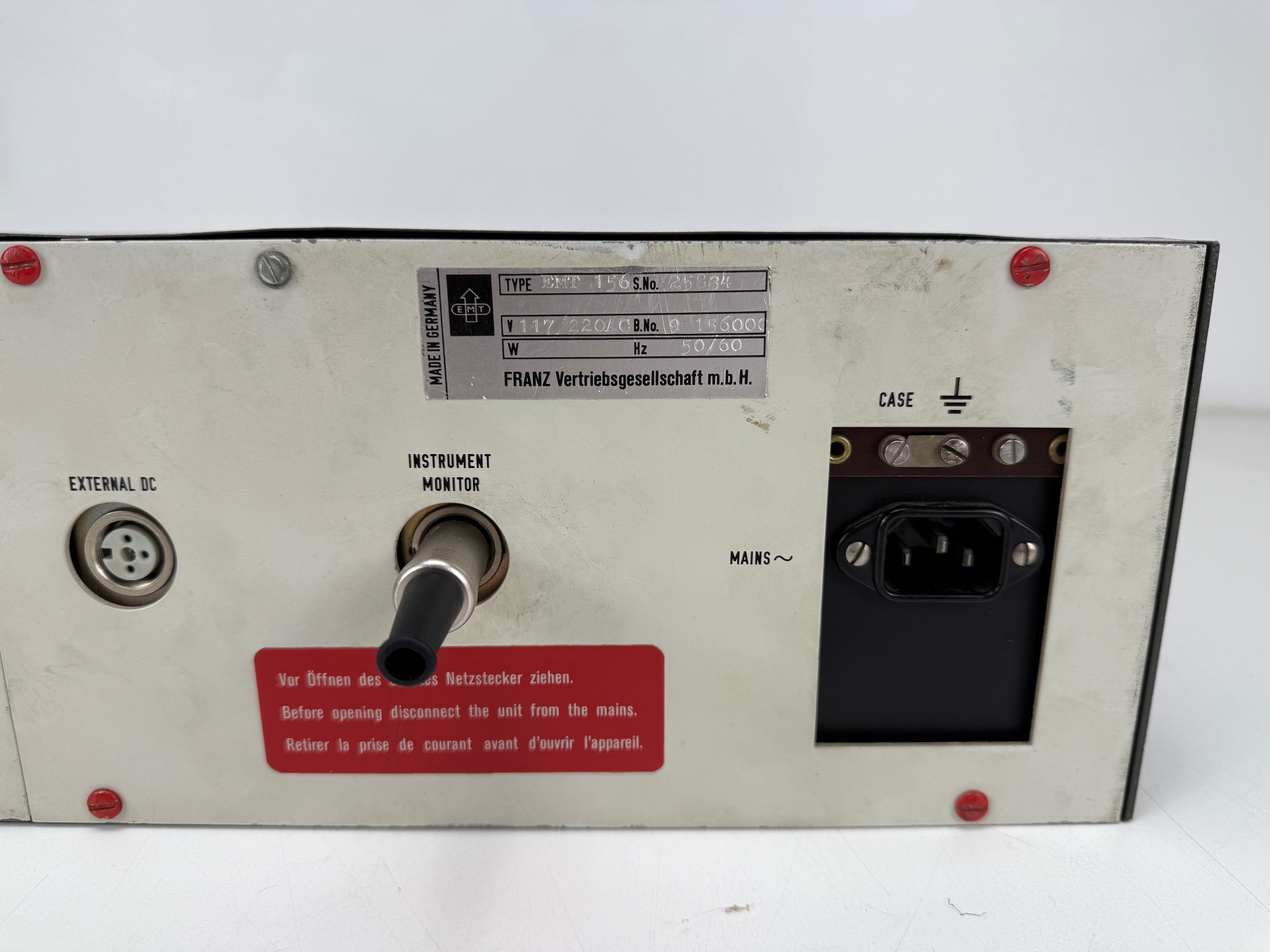 EMT PDM mono Compressor 156 TV - Fully Serviced