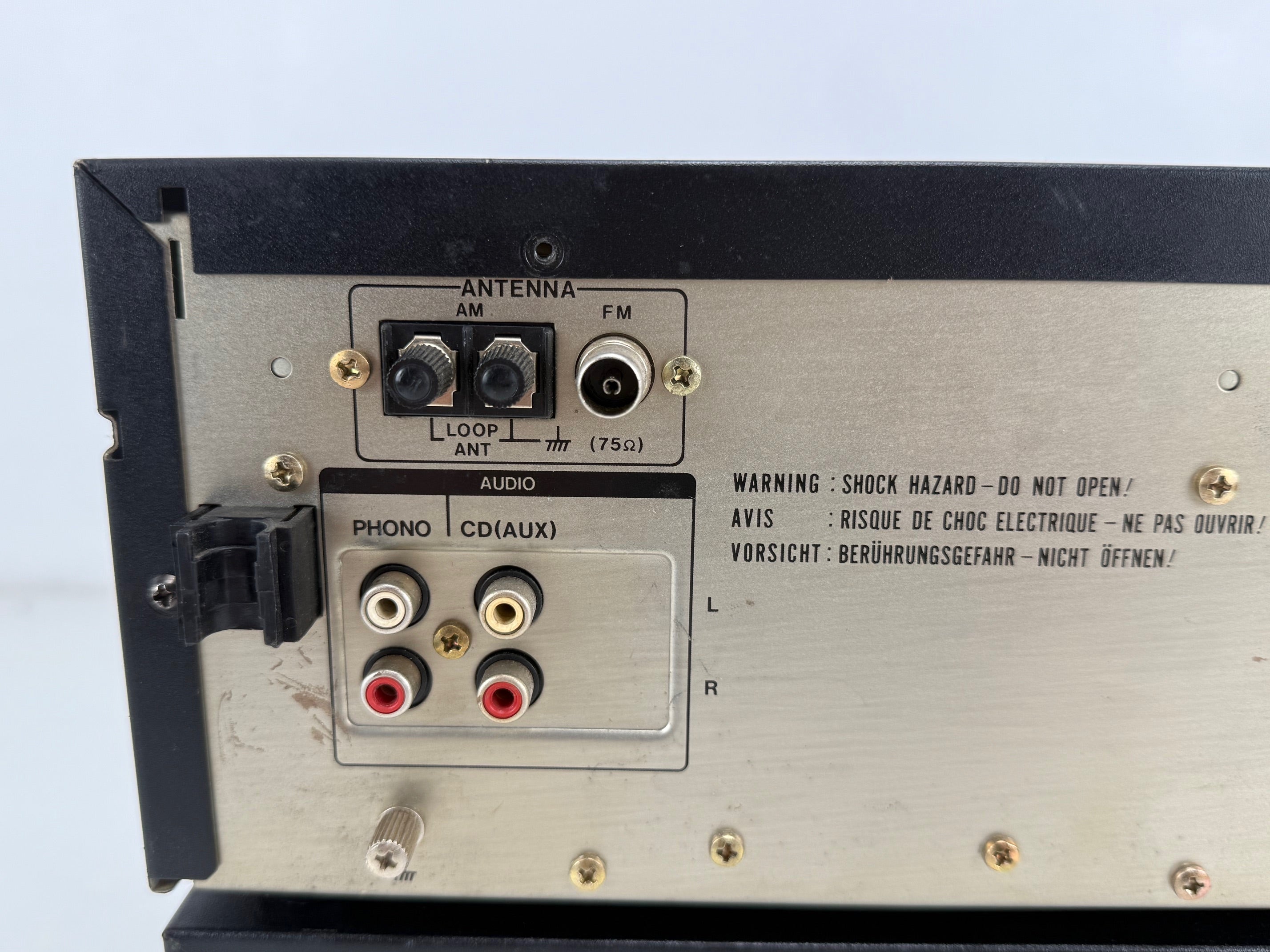 Akai AA-M8L Tuner Amplifier / HX-M10 Stereo Cassette Deck  Set - New Belts