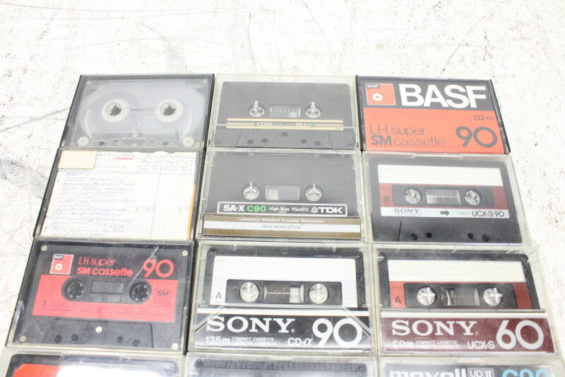 Various Assortment of used cassettes (21x)