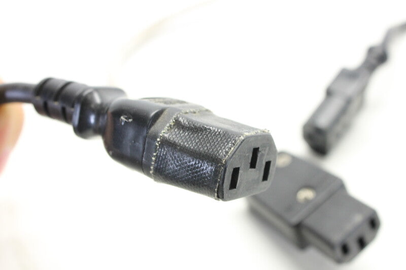 Various Lot with 3x (female) C13 to (male) C14 Cables in various lengths (no. 2)