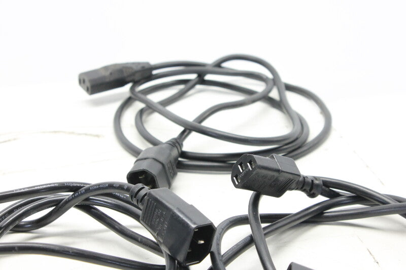 Various Lot with 7x (female) C13 to (male) C14 Cables