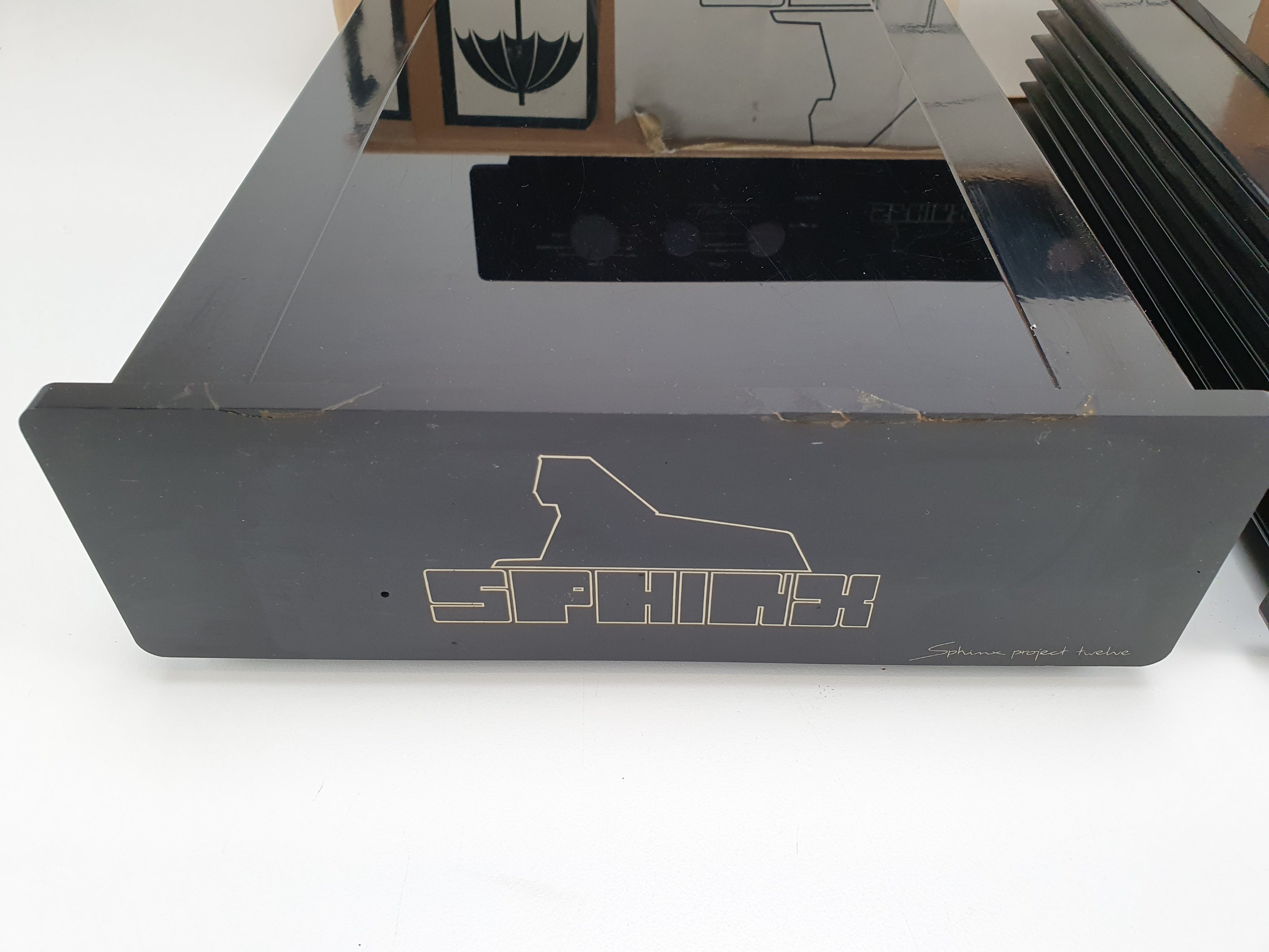 Sphinx Project 2 MK1 Pre amplifier (in box) - Project 12 MONO Power amplifier 2x