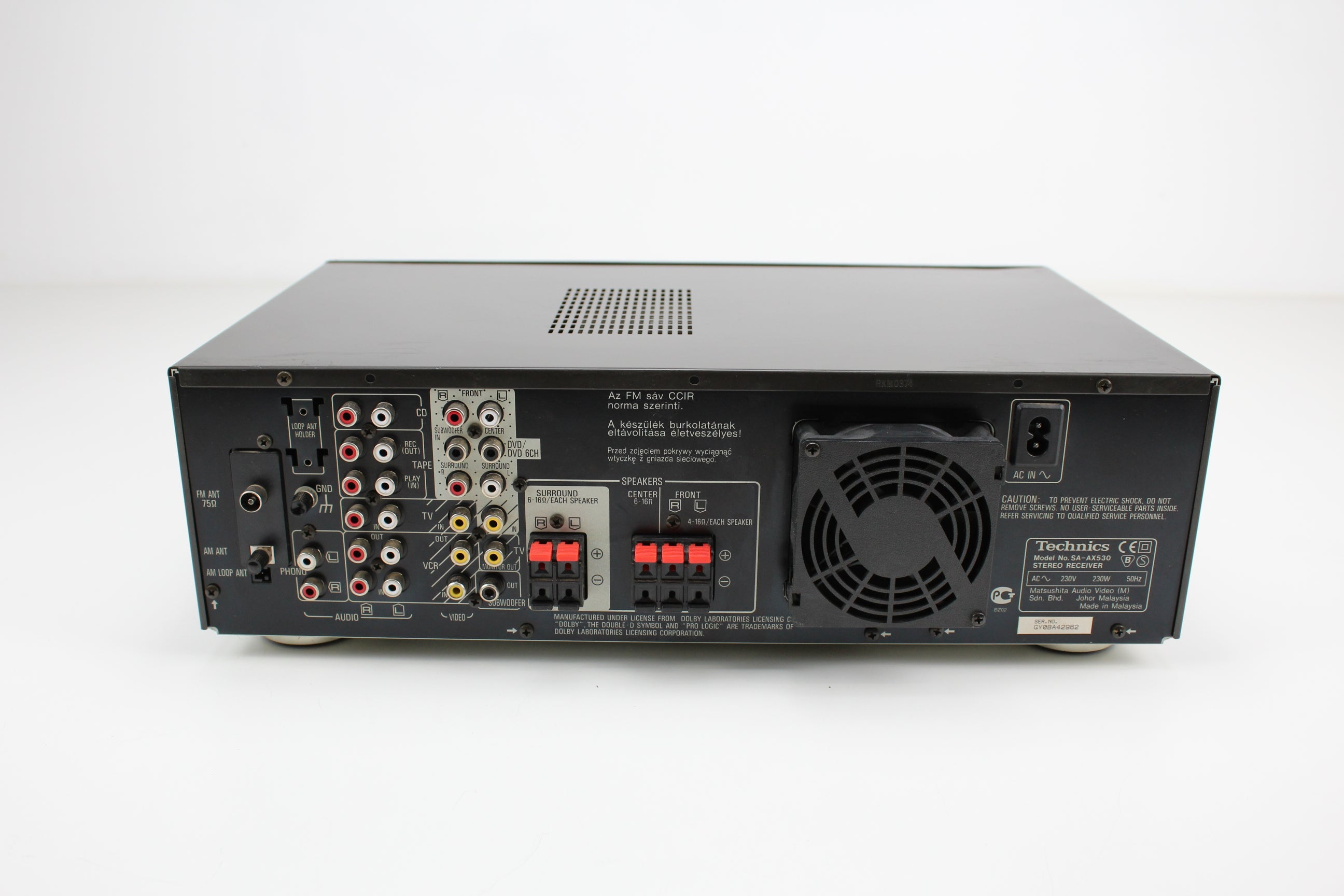 Technics SA-DX930 Stereo Receiver