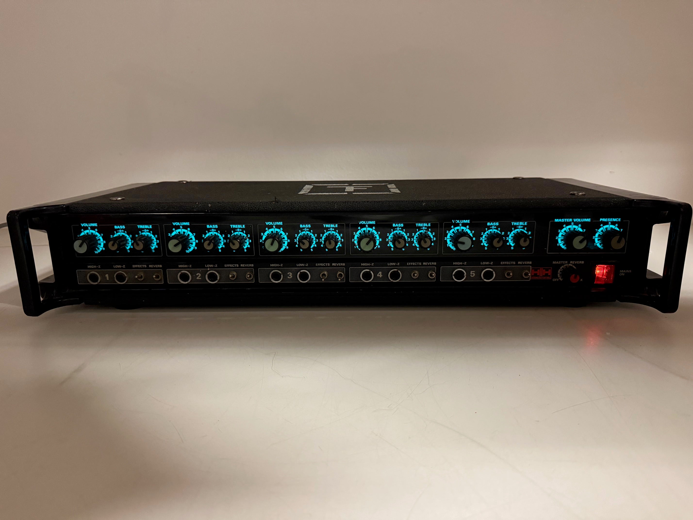 H&H MA150 5-Channel Mixer Amplifier With Build In Spring Reverb