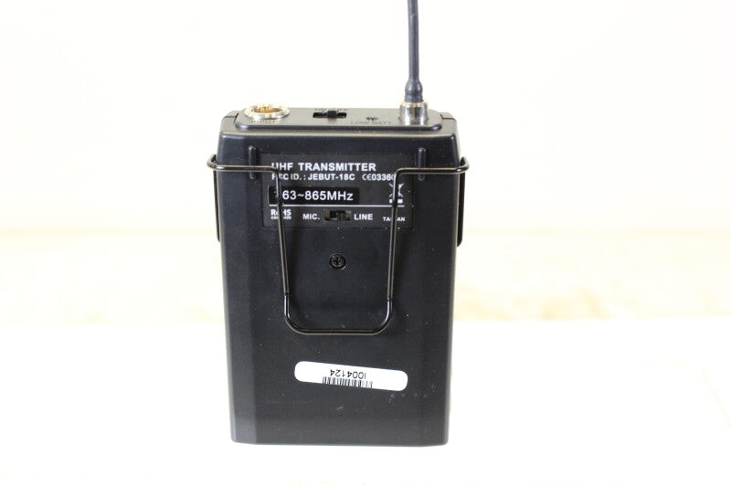 Anchor Audio WB-8000 UHF Beltpack Transmitter With EM-TA4F Mic