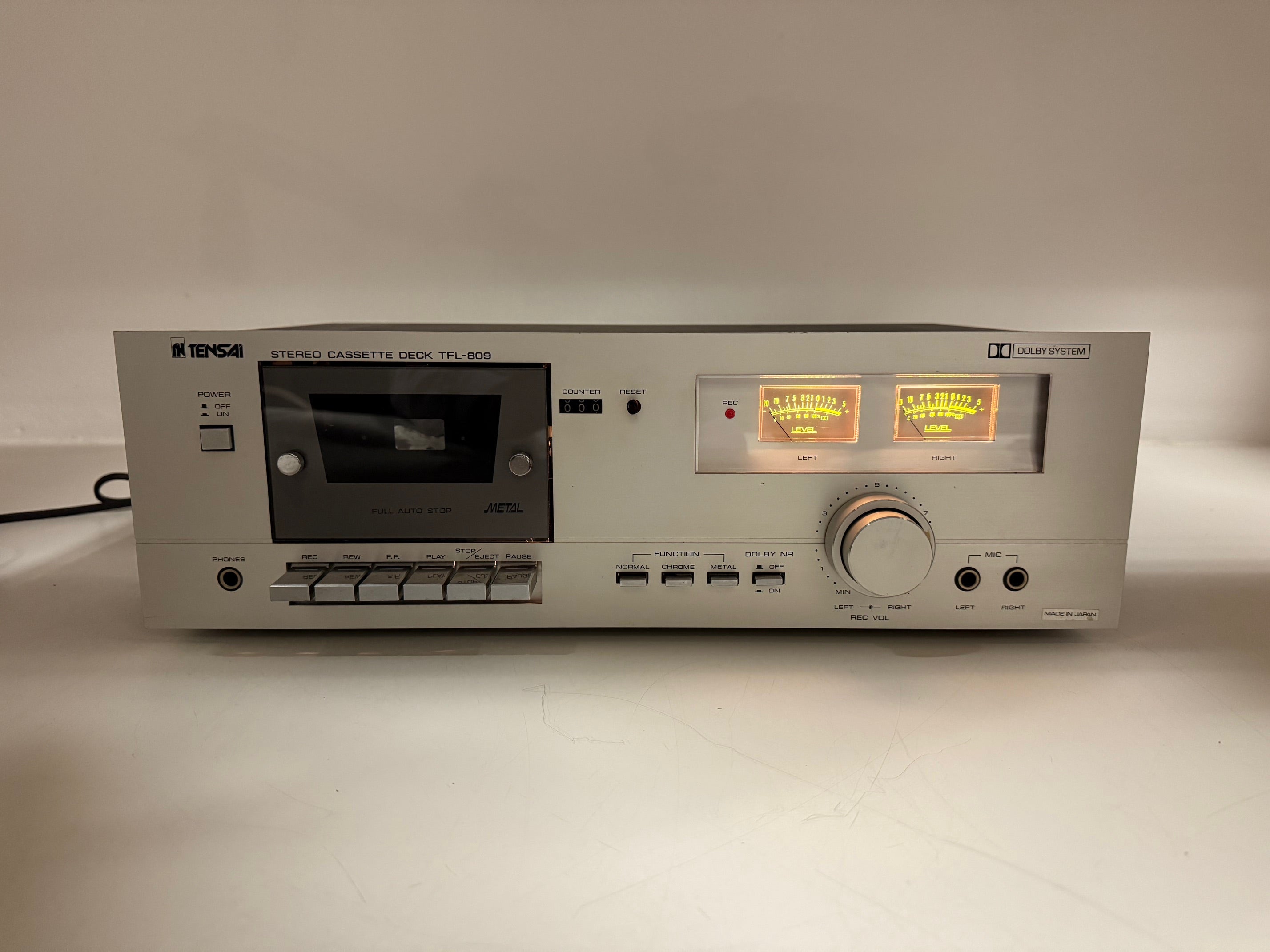 Onbekend TFL-809 stereo cassettedeck