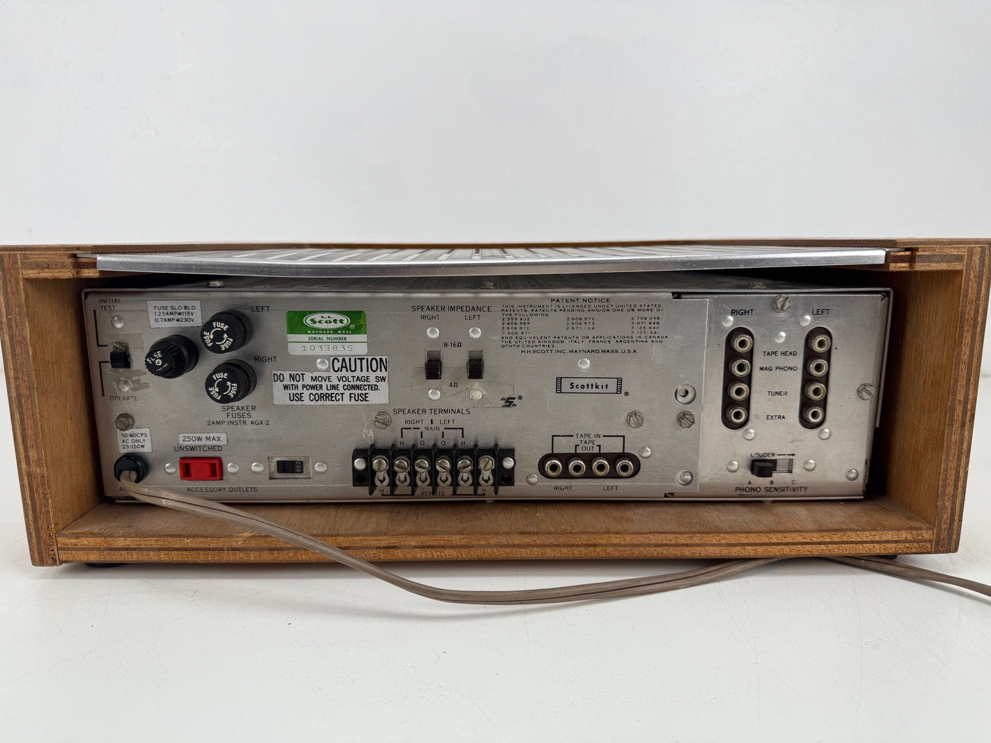 HH Scott LK-60 Solid State Stereo Amplifier - Fully Serviced
