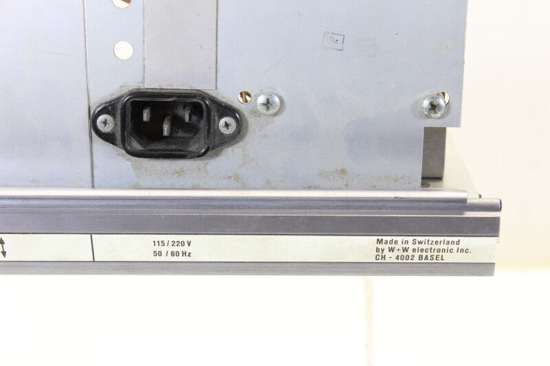 W+W electronic inc. CH-4002 Basel