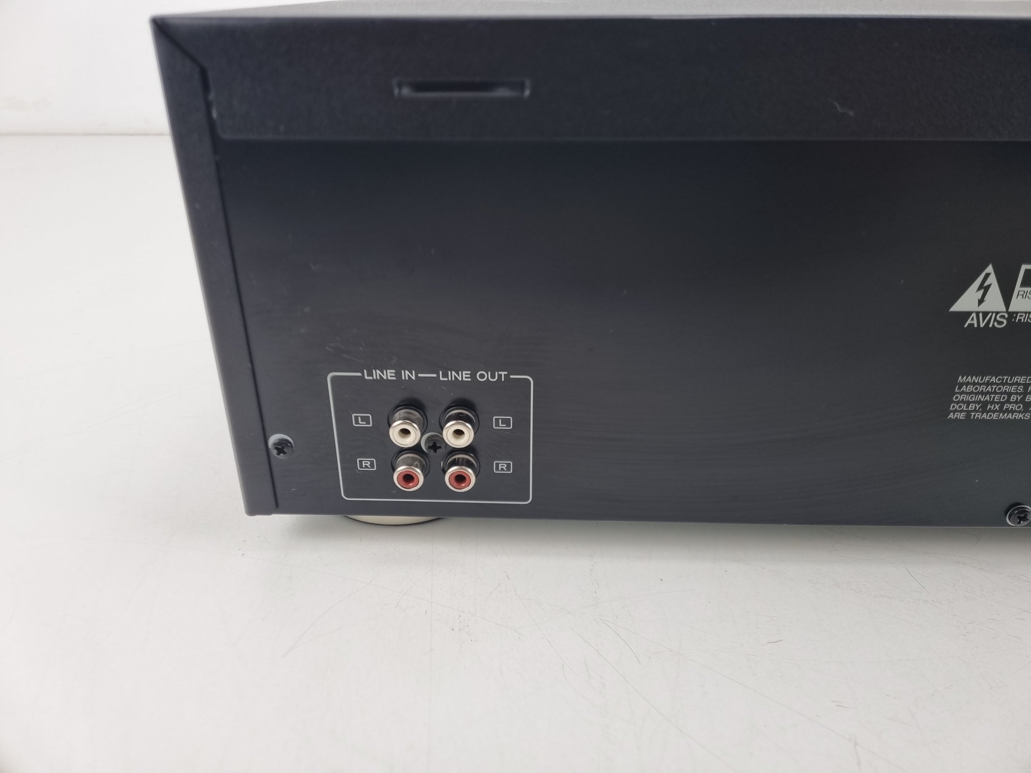 TEAC W-890R Dubbele cassettedeck met automatische omkeerfunctie
