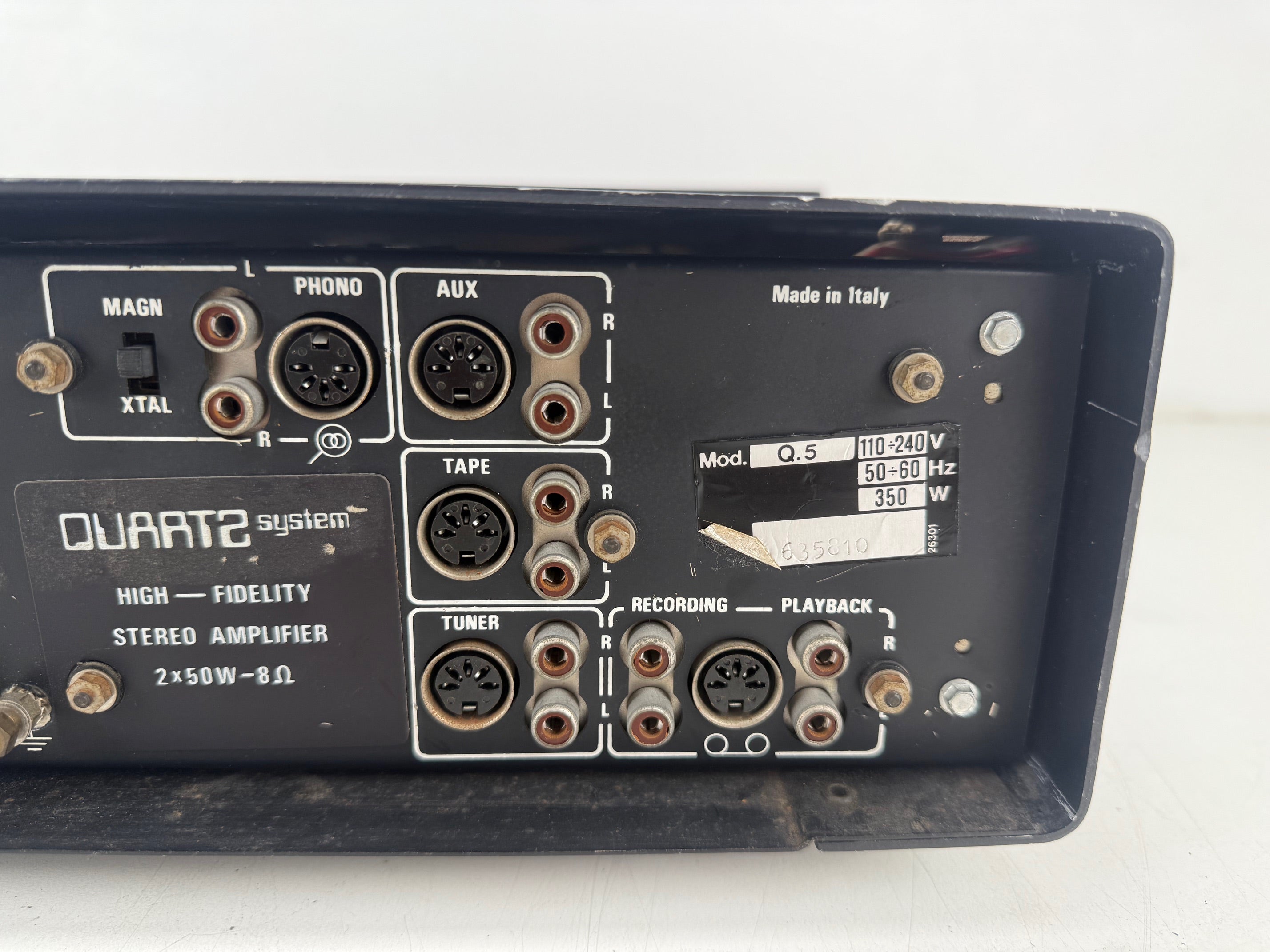 Quartz systems Q5 Stereo Integrated Amplifier - Serviced