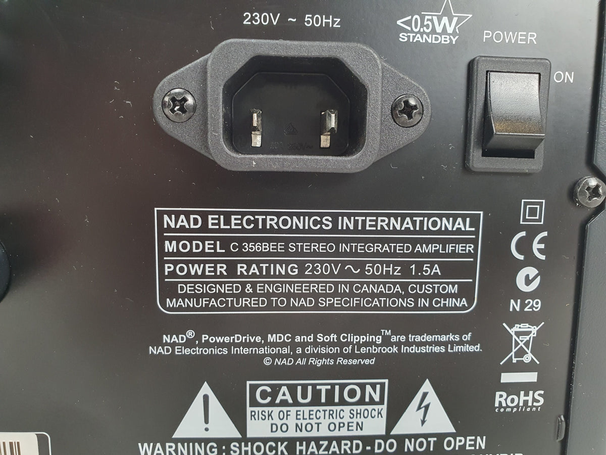 NAD C356BEE Integrated amplifier - Fully serviced