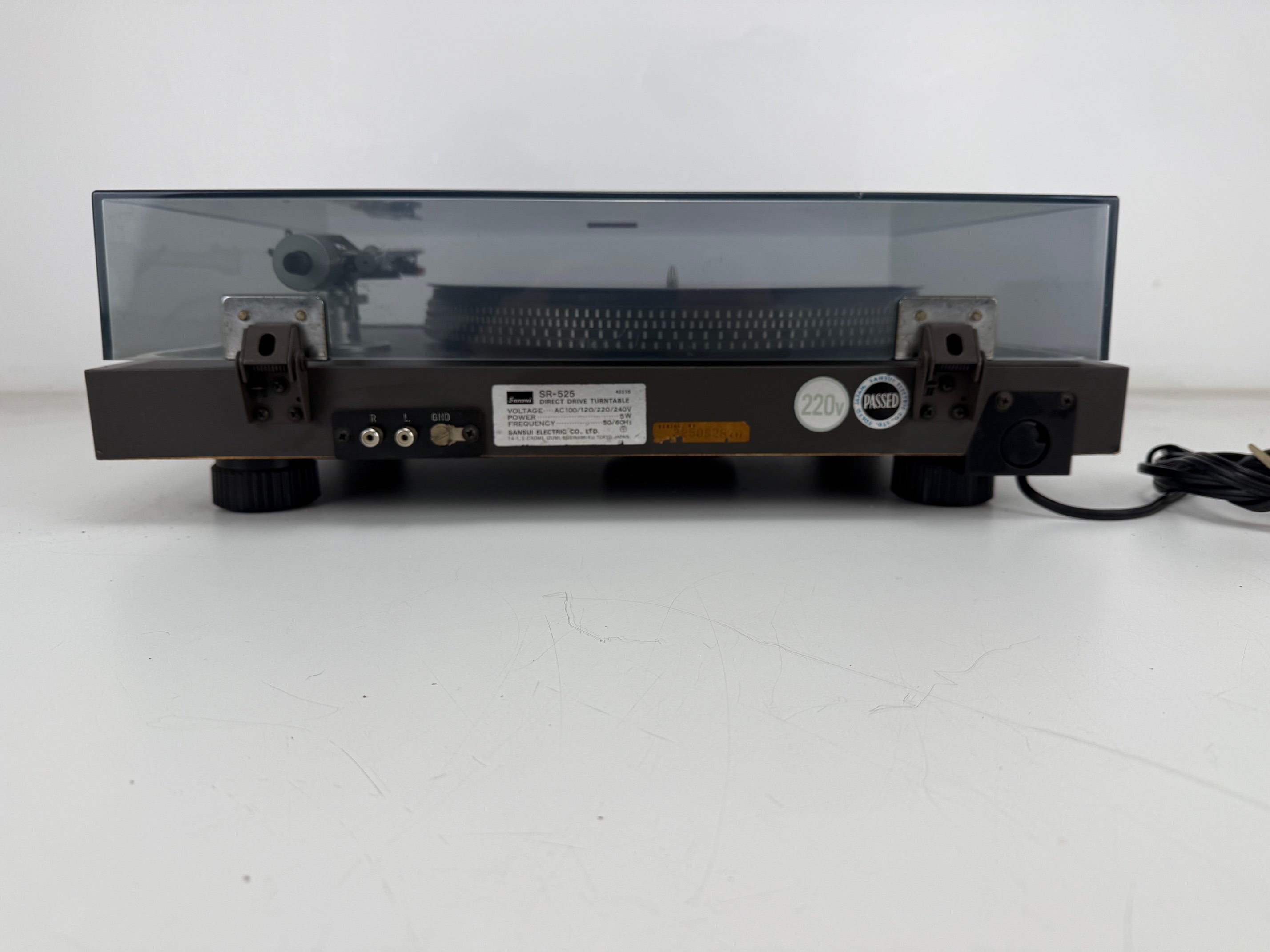 Sansui SR - 525 Direct Drive Turntable