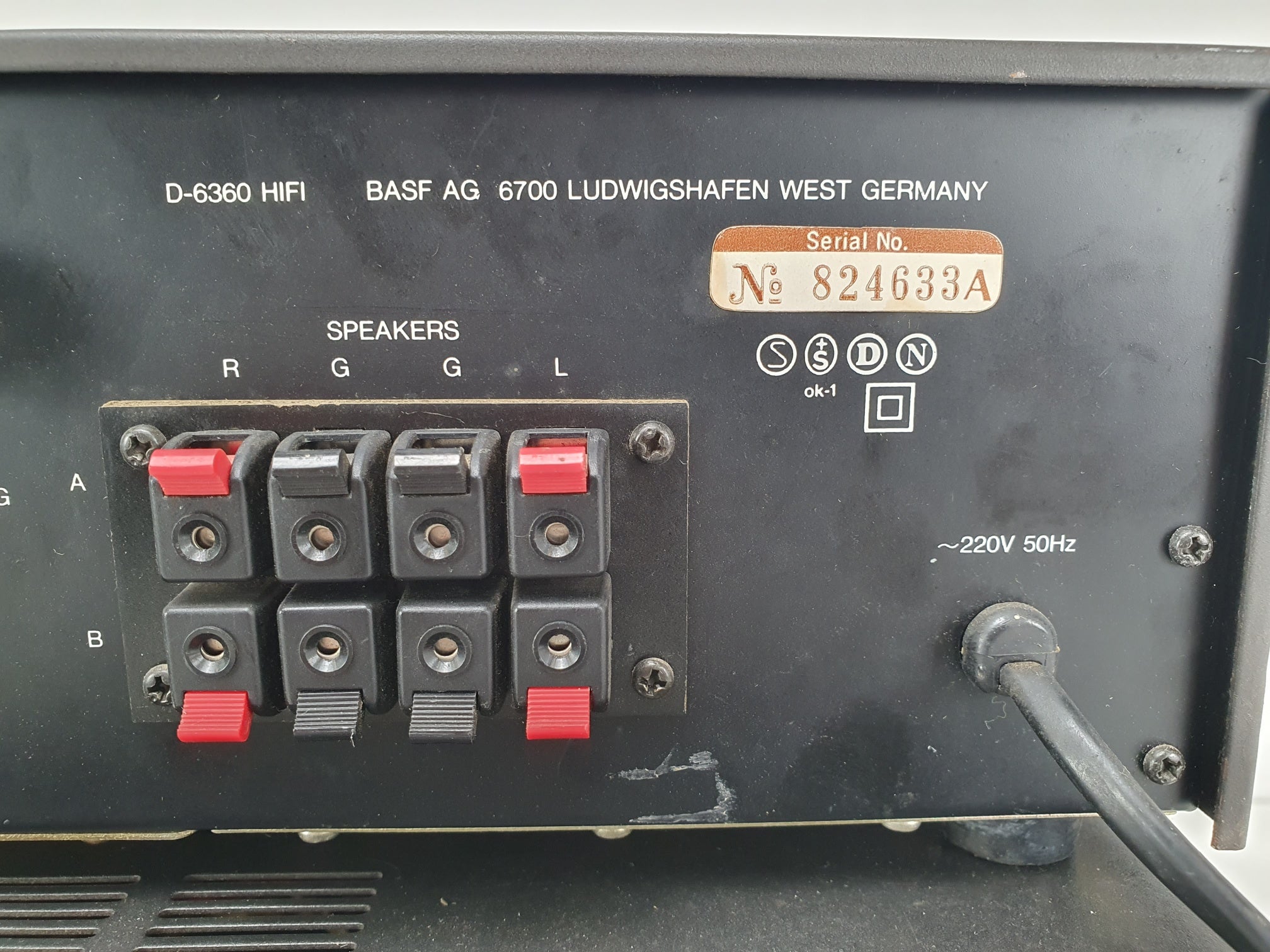BASF Set D-6200 Tuner -  D-6360 Stereo amplifier  D-6235 Cassette deck
