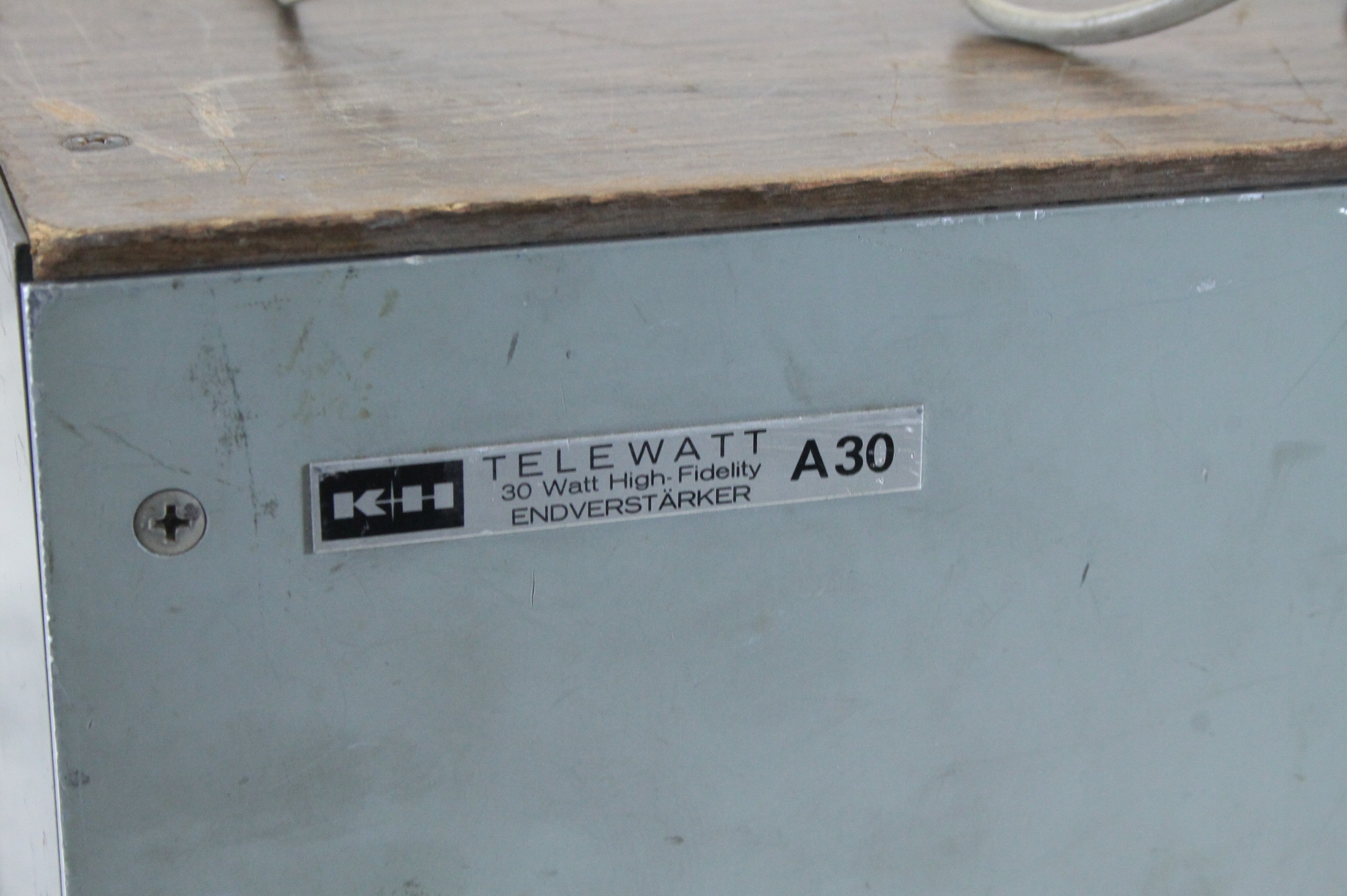 Klein & Hummel Telewatt A30 High Fidelity Mono Amplifier (No.2)