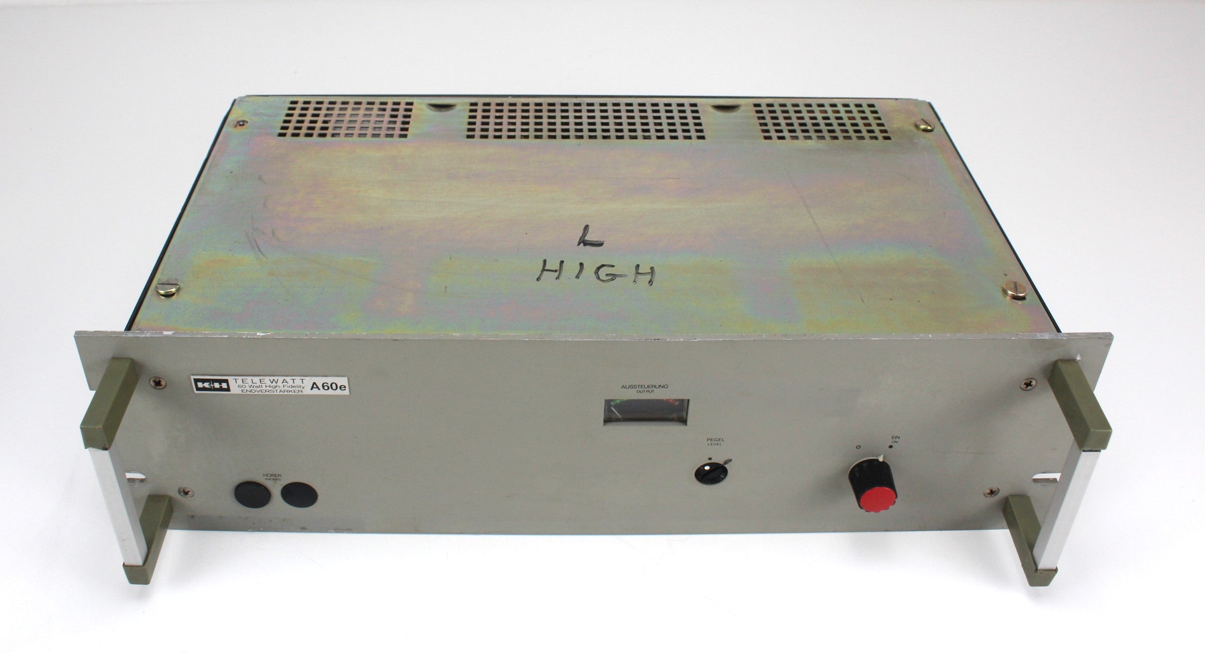 Klein & Hummel Telewatt A60E hi-fi MONO power amplifier