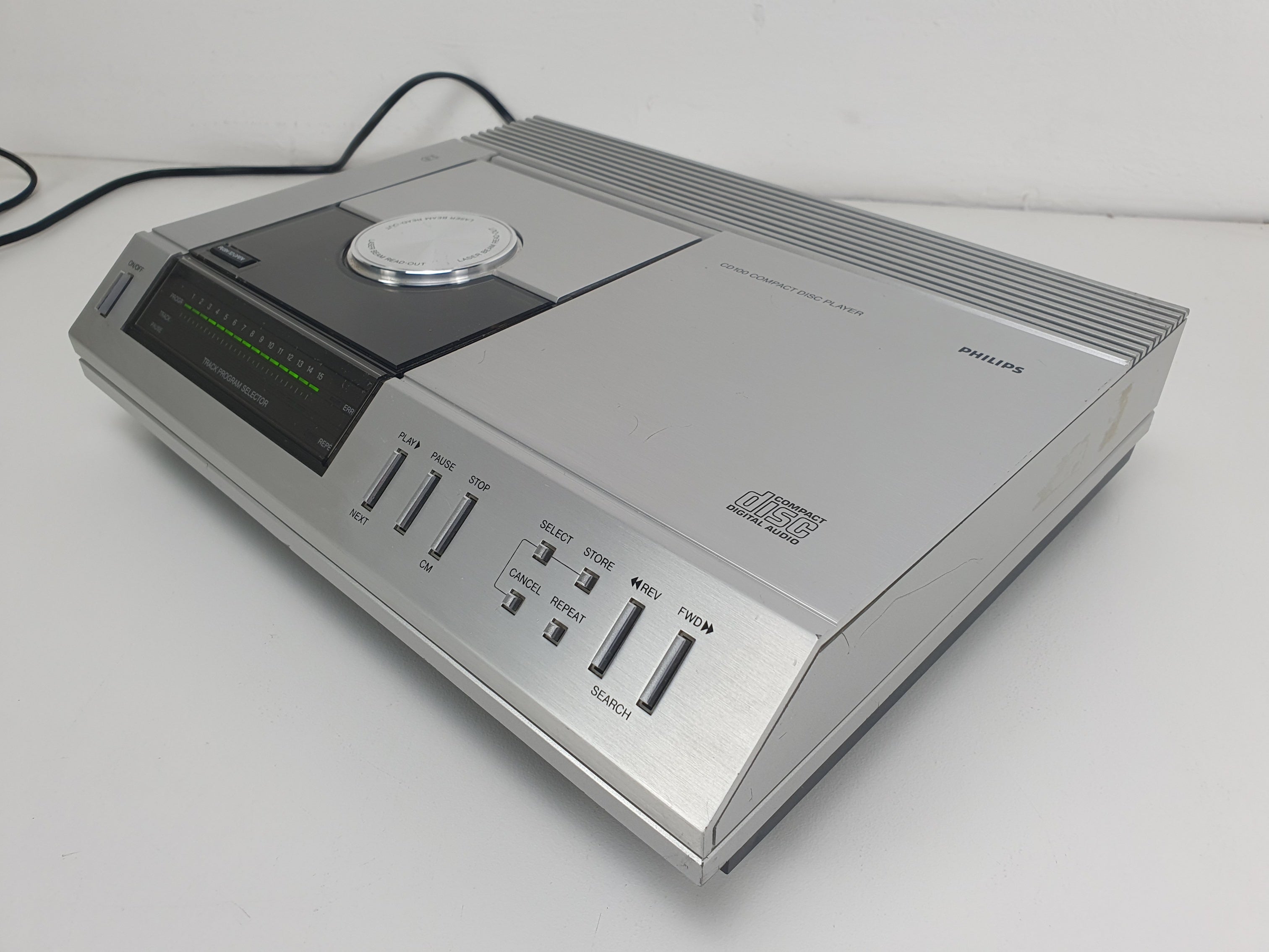 Philips CD100 CD player - Made in Holland- Serviced
