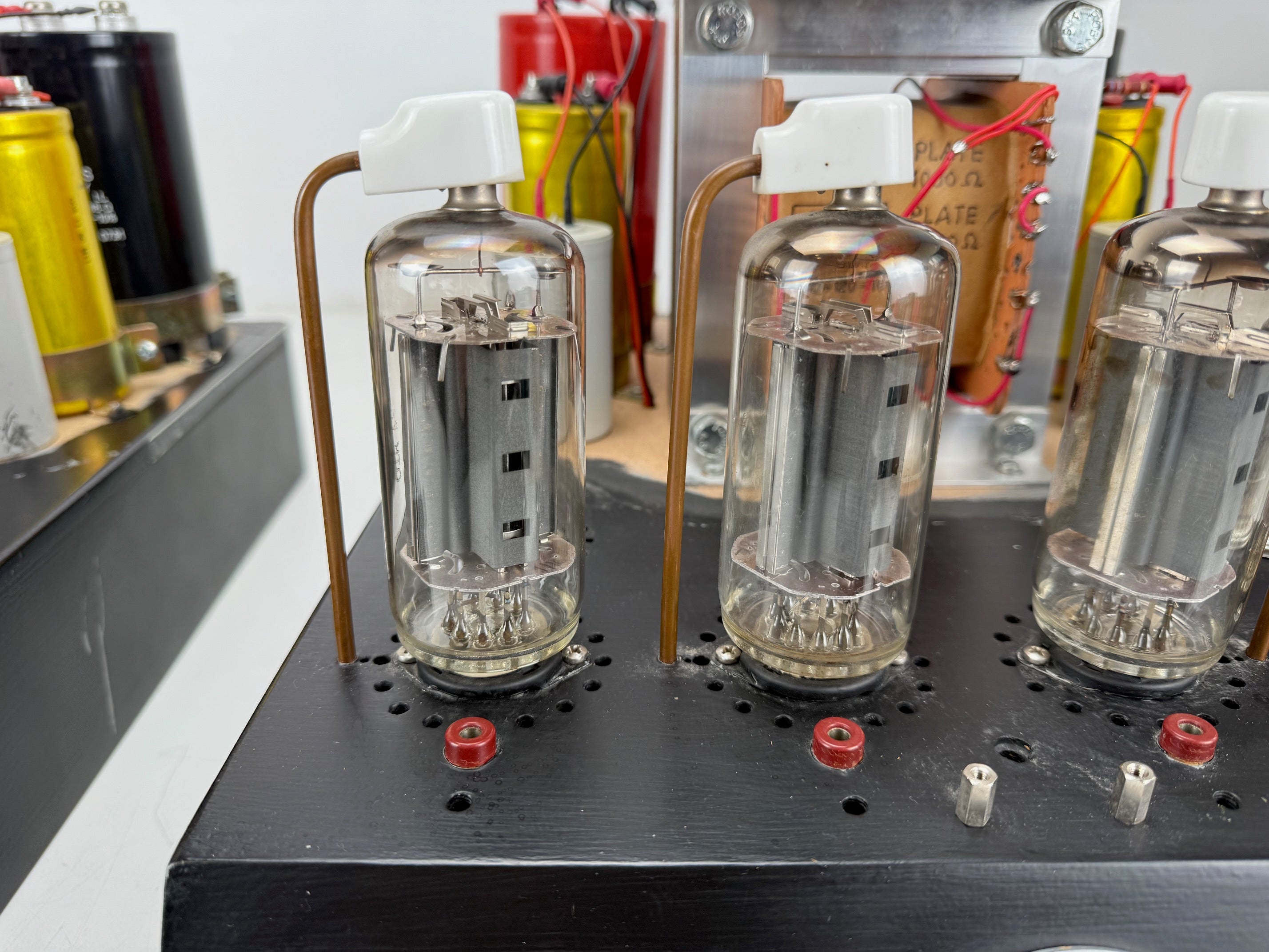 Mono Tube amplifiers set 15 Watt RMS - Clas A - 4-8 Ohm - Serviced